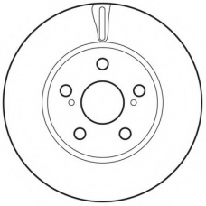 562797BC BENDIX Тормозной диск