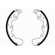 5182489 GIRLING Комплект тормозных колодок