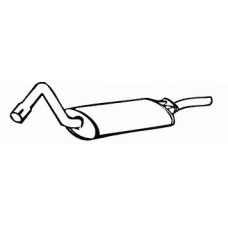 616128 FONOS Глушитель выхлопных газов конечный