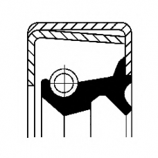 12013409B CORTECO Уплотняющее кольцо, ступица колеса