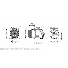 VWK240 AVA Компрессор, кондиционер