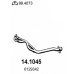 14.1045 ASSO Труба выхлопного газа