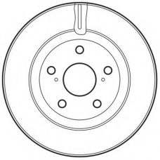 562621BC BENDIX Тормозной диск