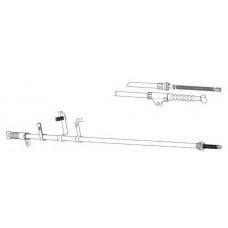 NI02146 KAWE Трос, стояночная тормозная система