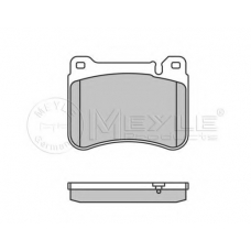 025 239 4516 MEYLE Комплект тормозных колодок, дисковый тормоз