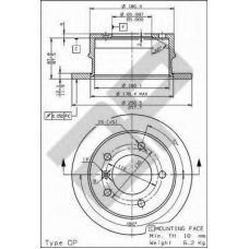 15375 AP Тормозной диск