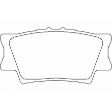 P 83 089 BREMBO Комплект тормозных колодок, дисковый тормоз