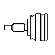 134682 FARCOM Шарнирный комплект, приводной вал