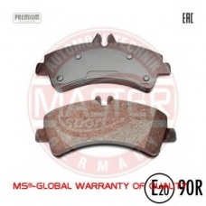13046038422N-SET-MS MASTER-SPORT Комплект тормозных колодок, дисковый тормоз