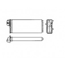 53551 NRF Теплообменник, отопление салона