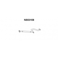 NS53158 VENEPORTE Средний глушитель выхлопных газов