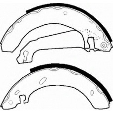 FSB296 FERODO Комплект тормозных колодок