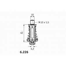 D.495.70 BEHR Термостат, охлаждающая жидкость