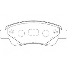 WBP23959A WAGNER LOCKHEED Комплект тормозных колодок, дисковый тормоз