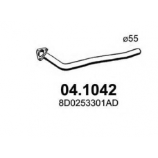 04.1042 ASSO Труба выхлопного газа