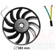 0318747 VAN WEZEL Вентилятор, охлаждение двигателя