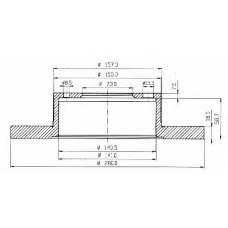 BDC4363 QUINTON HAZELL Тормозной диск