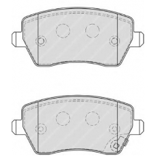 FDB4069 FERODO Комплект тормозных колодок, дисковый тормоз