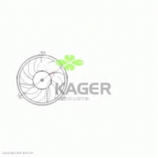 32-2308 KAGER Вентилятор, охлаждение двигателя