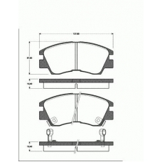 1501223006 S.b.s. Комплект тормозных колодок, дисковый тормоз