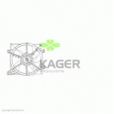 32-2189 KAGER Вентилятор, охлаждение двигателя