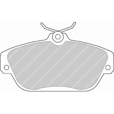 FSL1024 FERODO Комплект тормозных колодок, дисковый тормоз
