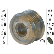219177 ERA Механизм свободного хода генератора