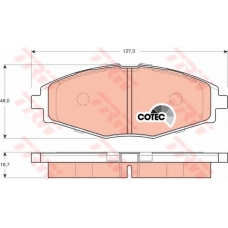 DP1010.10.0104 Dr!ve+ Комплект тормозных колодок, дисковый тормоз