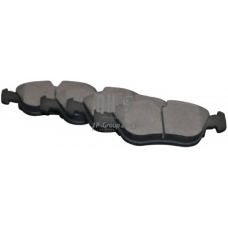 4963600819 Jp Group Комплект тормозных колодок, дисковый тормоз