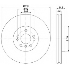 92260405 TEXTAR Тормозной диск