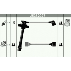 J5382027 NIPPARTS Комплект проводов зажигания
