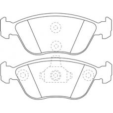 PN-0020 JNBK Колодки тормозные