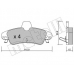 22-0143-1 METELLI Комплект тормозных колодок, дисковый тормоз