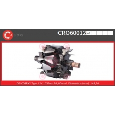 CRO60012AS CASCO Ротор, генератор