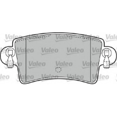 598538 VALEO Комплект тормозных колодок, дисковый тормоз