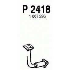 P2418 FENNO Труба выхлопного газа