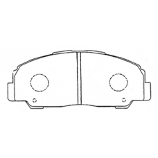 PN-1291 JNBK Колодки тормозные