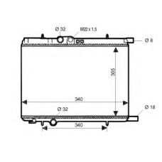 QER1909 QUINTON HAZELL Радиатор, охлаждение двигателя