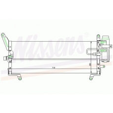 94273 NISSENS Конденсатор, кондиционер
