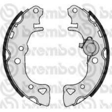 S 61 516 BREMBO Комплект тормозных колодок
