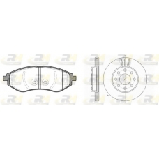 8986.00 ROADHOUSE Комплект тормозов, дисковый тормозной механизм