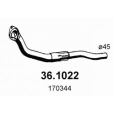 36.1022 ASSO Труба выхлопного газа