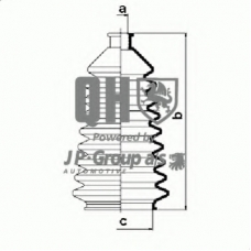 4744700319 Jp Group Комплект пылника, рулевое управление