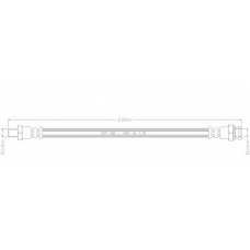 2781 REMKAFLEX Тормозной шланг