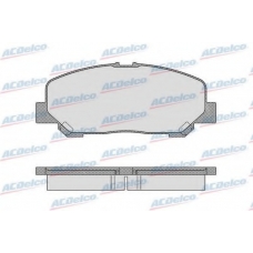 AC0581636D AC Delco Комплект тормозных колодок, дисковый тормоз