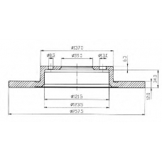 BDC3511 QUINTON HAZELL Тормозной диск
