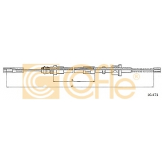 10.471 COFLE Трос, стояночная тормозная система