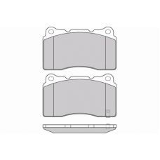 12-1157 E.T.F. Комплект тормозных колодок, дисковый тормоз