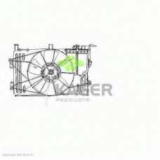 32-2372 KAGER Вентилятор, охлаждение двигателя
