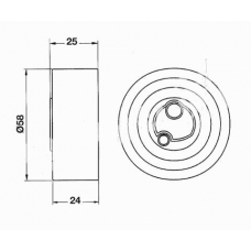 ITB-6800 IPS Parts Устройство для натяжения ремня, ремень грм